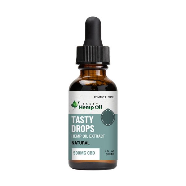 Tasty Drops 1oz (500mg) Natural