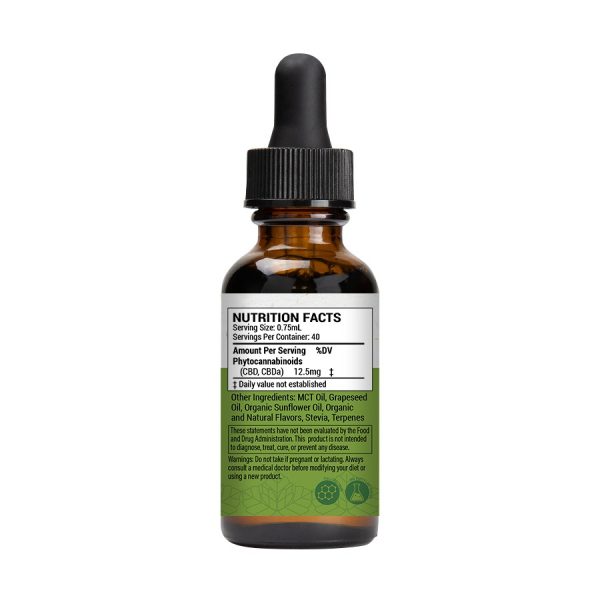 Tasty Drops 1oz (500mg) Spearmint - Image 2