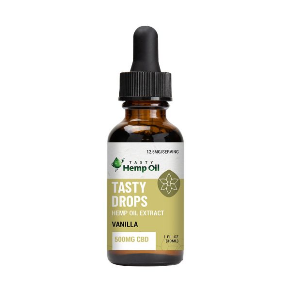 Tasty Drops 1oz (500mg) Vanilla