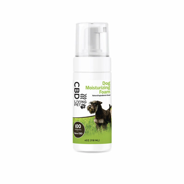 CBD DOG MOISTURIZING FOAM 100 MG