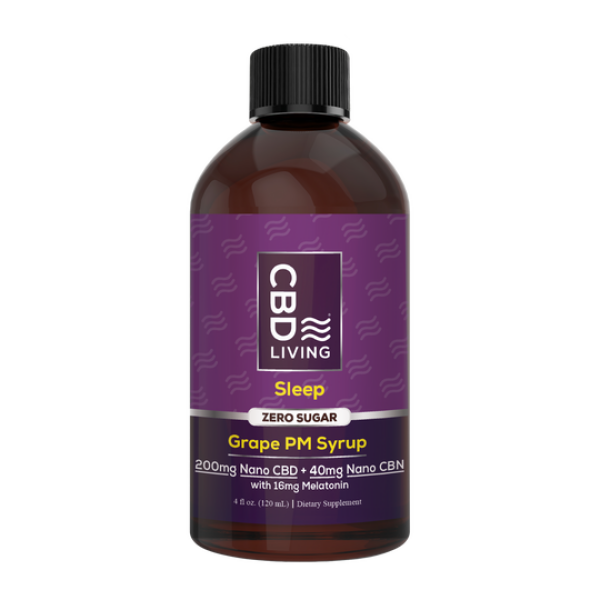 CBD SLEEP AID SYRUP 200MG CBD + 40MG CBN